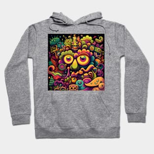 Trippy Colorful Cartoon Hoodie